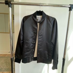 Oak Black Bomber Jacket